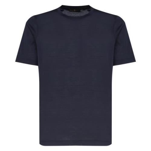 Giuliano Galiano T-Shirts Blue, Herr