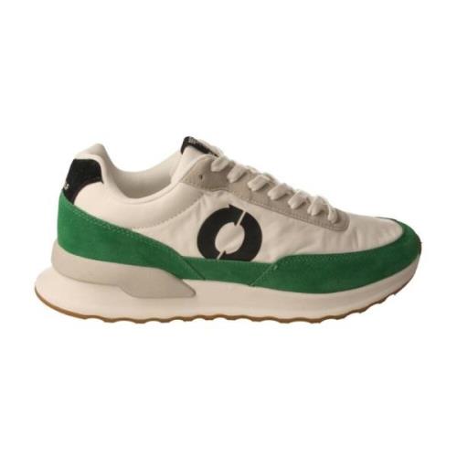 Ecoalf Unisex Conde Vit/Grön Sneakers Green, Herr
