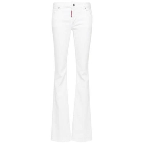 Dsquared2 Vita Skinny Jeans White, Dam