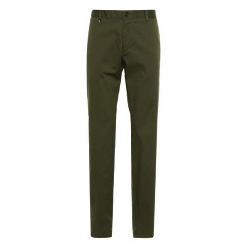 Hugo Boss Slim-fit Trousers Green, Herr