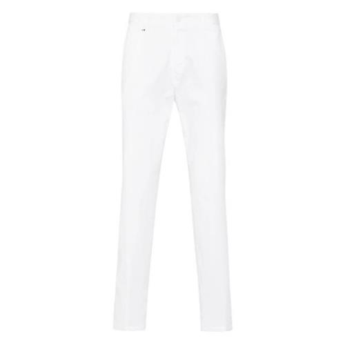 Hugo Boss Slim-fit Trousers White, Herr
