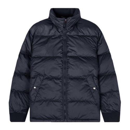 The North Face Summit Navy Puffer Jacka Blue, Herr