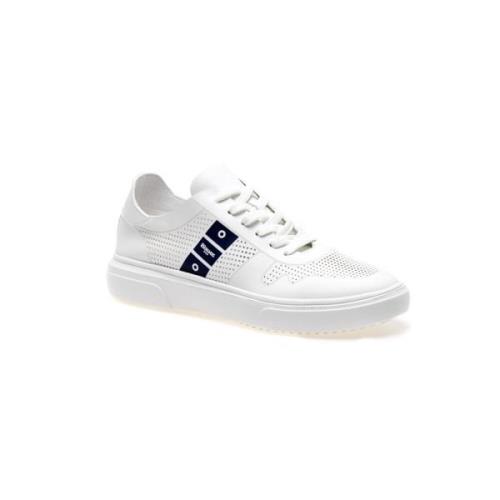 Blauer Vita mikroperforerade sneakers White, Herr