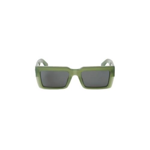 Off White Stiliga solglasögon Green, Unisex