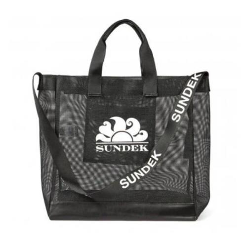 Sundek Tote Bags Black, Unisex