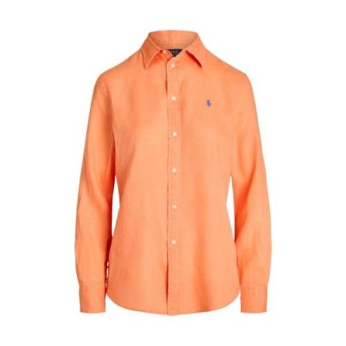 Polo Ralph Lauren Shirts Orange, Dam