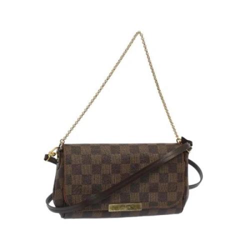 Louis Vuitton Vintage Pre-owned Canvas louis-vuitton-vskor Brown, Dam