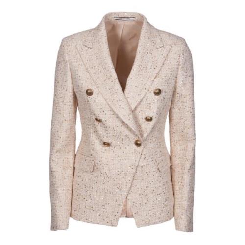 Tagliatore Blazers Beige, Dam