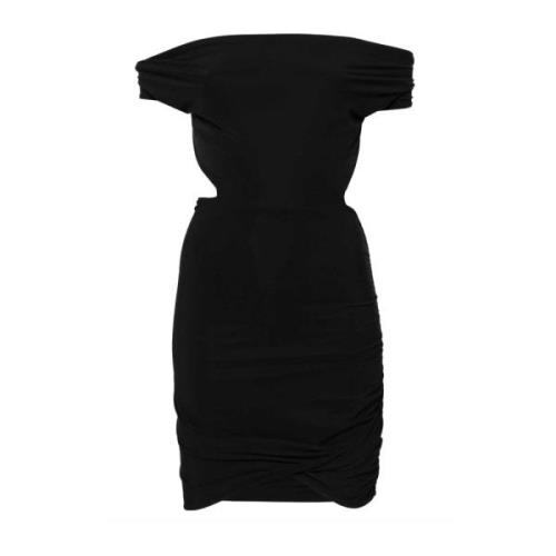 Amazuin Short Dresses Black, Dam