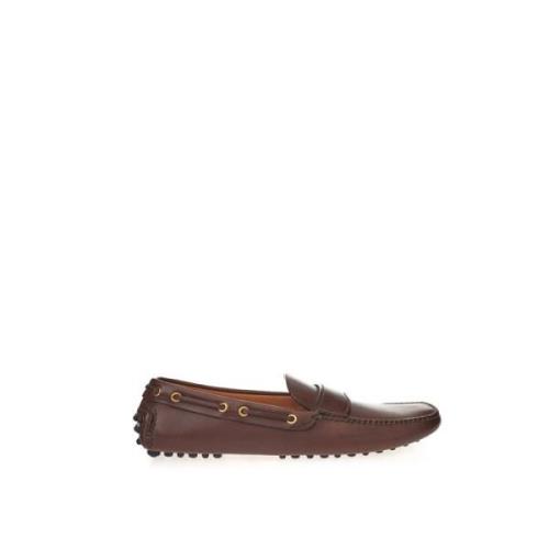 Car Shoe Loafers Brown, Herr
