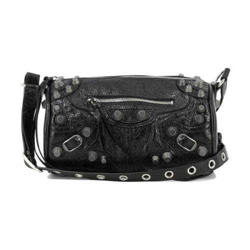 Balenciaga Le Cagole Herr Crossbody Väska Black, Dam