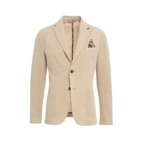 Bob Elegant Herr Blazer Beige, Herr