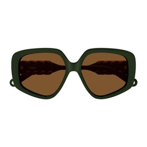 Chloé Sunglasses Green, Dam