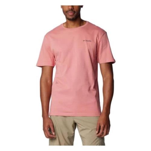 Columbia T-Shirts Pink, Herr