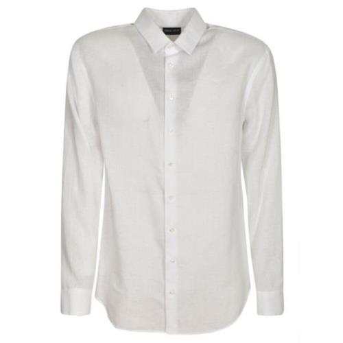 Giorgio Armani Formal Shirts White, Herr
