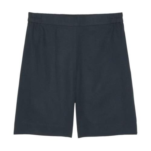 Marc O'Polo Avslappnade shorts Blue, Dam