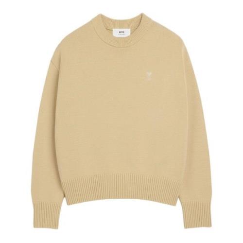 Ami Paris Sweatshirts Beige, Herr