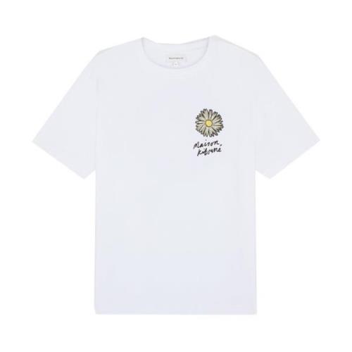 Maison Kitsuné T-Shirts White, Herr