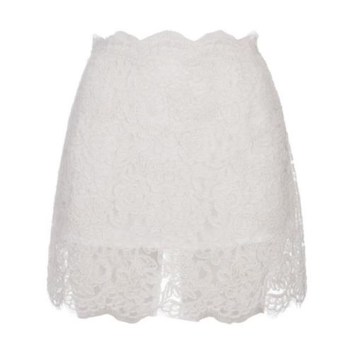 Ermanno Scervino Short Skirts White, Dam