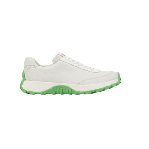 Camper Vit/Grön Läder Sneakers Drift Trail White, Herr