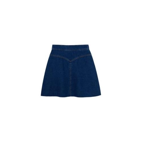 Tara Jarmon Short Skirts Blue, Dam