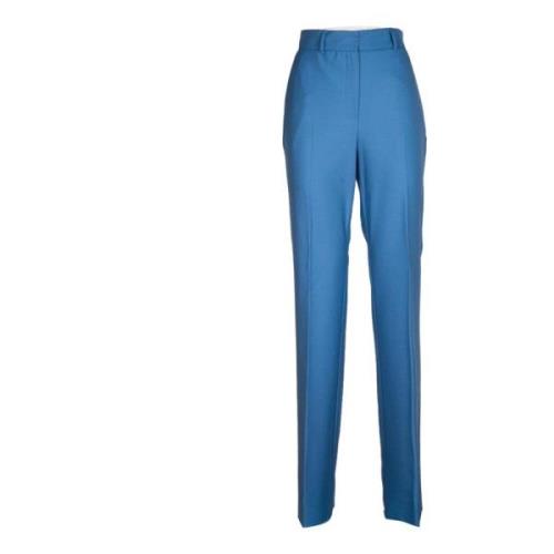 Iblues Wide Trousers Blue, Dam