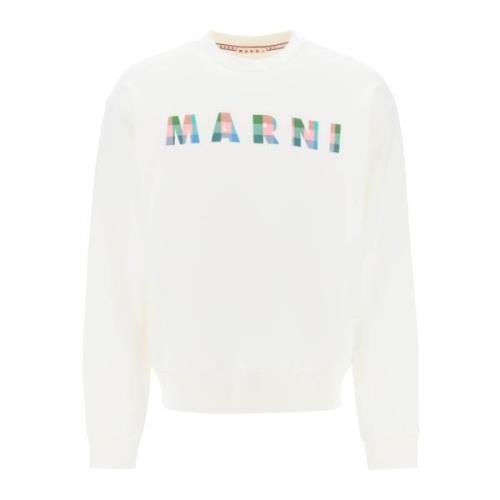 Marni Sweatshirts White, Herr