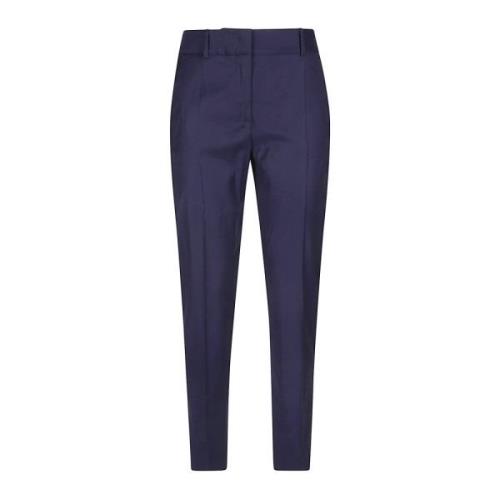 Eleventy Slim-fit Trousers Blue, Dam