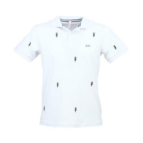 Sun68 Polo Shirts White, Herr