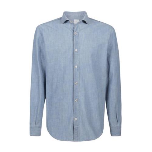 Eleventy Casual Shirts Blue, Herr