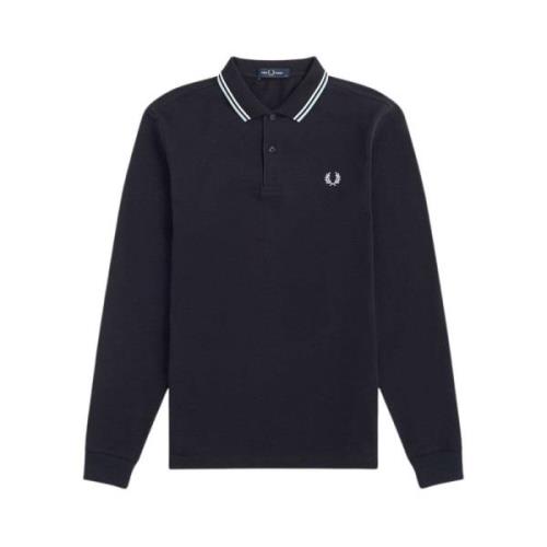 Fred Perry Polo Shirts Blue, Herr