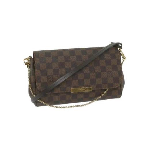 Louis Vuitton Vintage Pre-owned Canvas louis-vuitton-vskor Brown, Dam