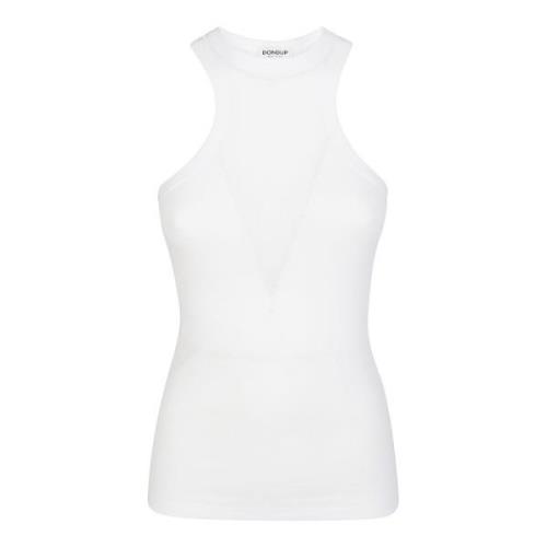 Dondup Sleeveless Tops White, Dam