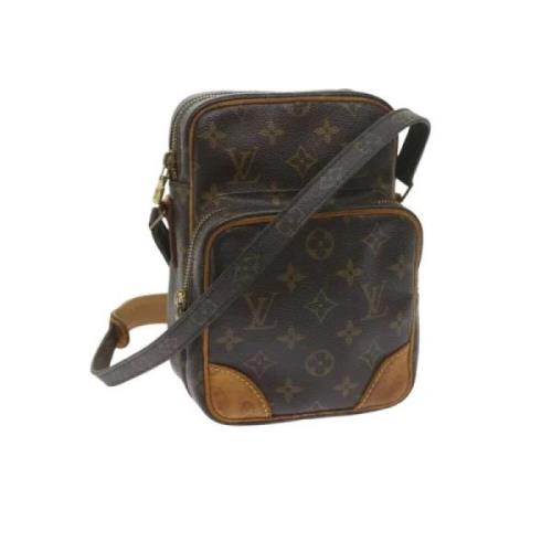 Louis Vuitton Vintage Pre-owned Canvas louis-vuitton-vskor Brown, Dam