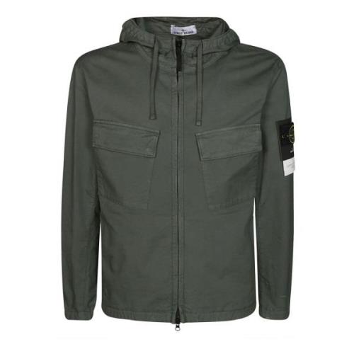 Stone Island Light Jackets Green, Herr