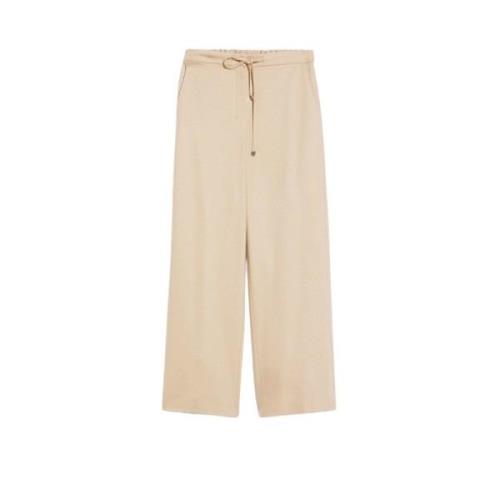 Max Mara Studio Trousers Beige, Dam