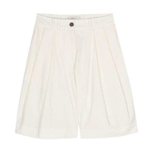 Studio Nicholson Short Shorts White, Dam