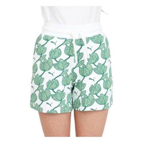 Puma Short Shorts Green, Dam