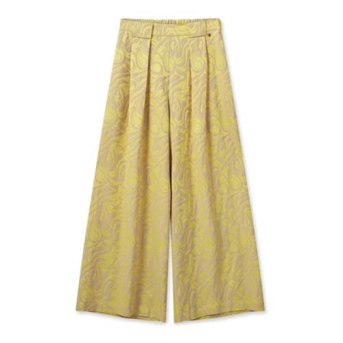 MOS Mosh Wide Trousers Yellow, Dam