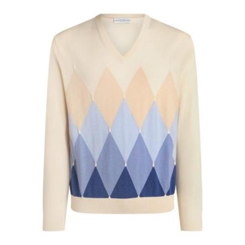 Ballantyne Beige Sweaters Multicolor, Herr