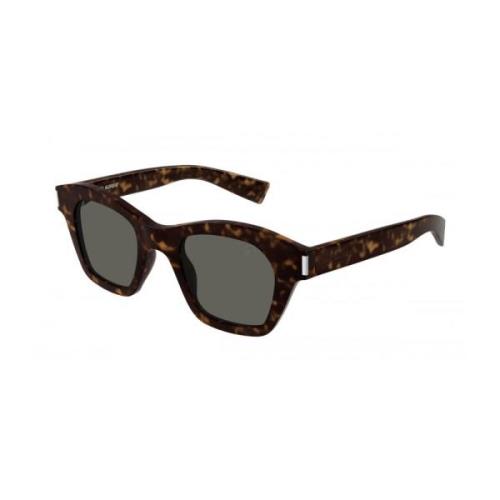 Saint Laurent Sl592 002 Sunglasses Brown, Dam