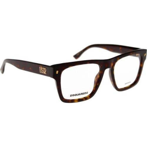 Dsquared2 Stiliga Glasögon för Män Brown, Herr