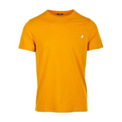 K-Way Orange Sigur Tee T-shirts och Polos Orange, Herr