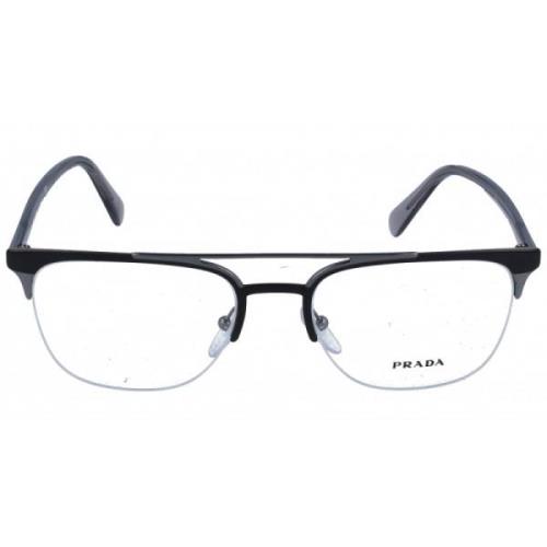 Prada Original Glasögon med 3-års Garanti Black, Herr