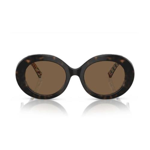 Dolce & Gabbana Oval Design Solglasögon Dg4448 Brown, Dam