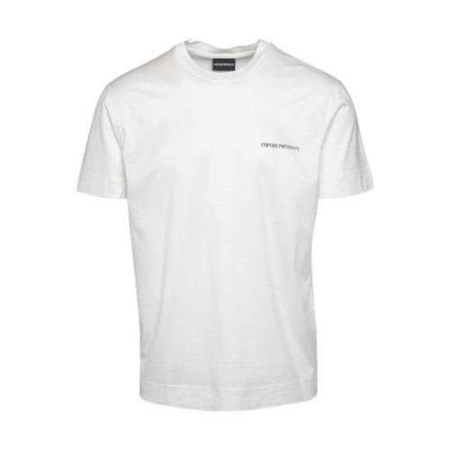 Emporio Armani T-Shirts White, Herr