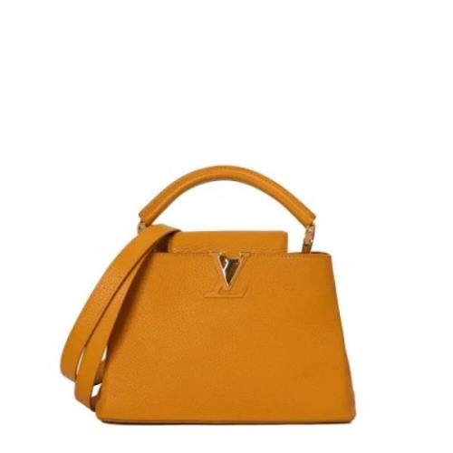 Louis Vuitton Vintage Pre-owned Laeder louis-vuitton-vskor Yellow, Dam