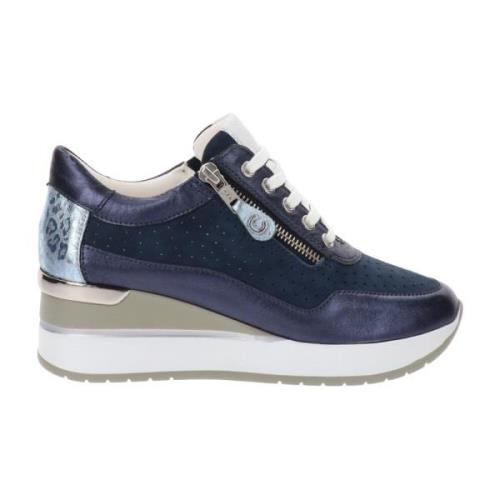 Cinzia Soft Sneakers Blue, Dam