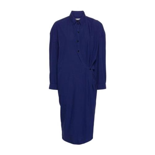 Lemaire Shirt Dresses Blue, Dam