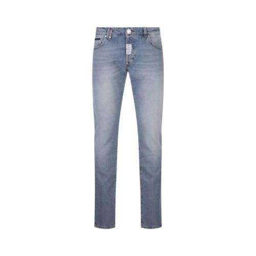 Philipp Plein Slim-fit Jeans Blue, Herr